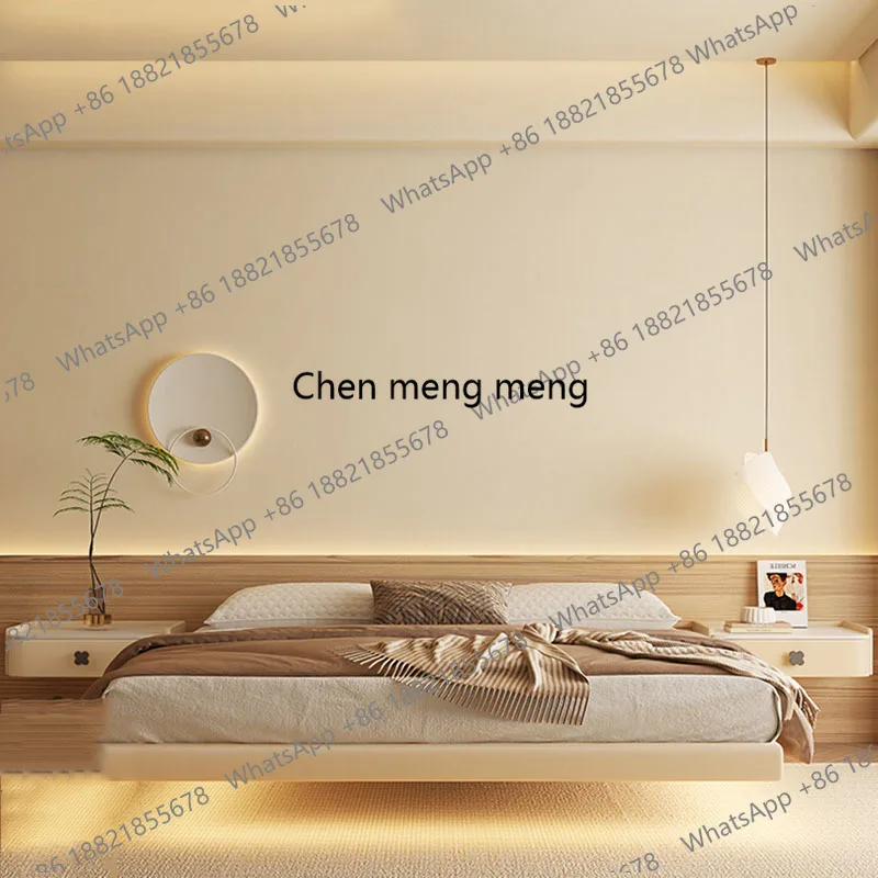 F150Sleeping Double Bed Modern - Interior Design White And Wood 리뷰 및 가격