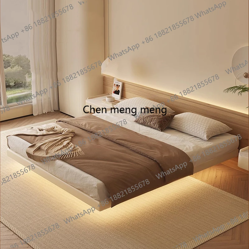 F150Sleeping Double Bed Modern - Interior Design White And Wood 리뷰 및 가격