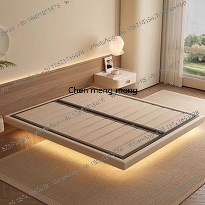 F150Sleeping Double Bed Modern - Interior Design White And Wood 리뷰 및 가격