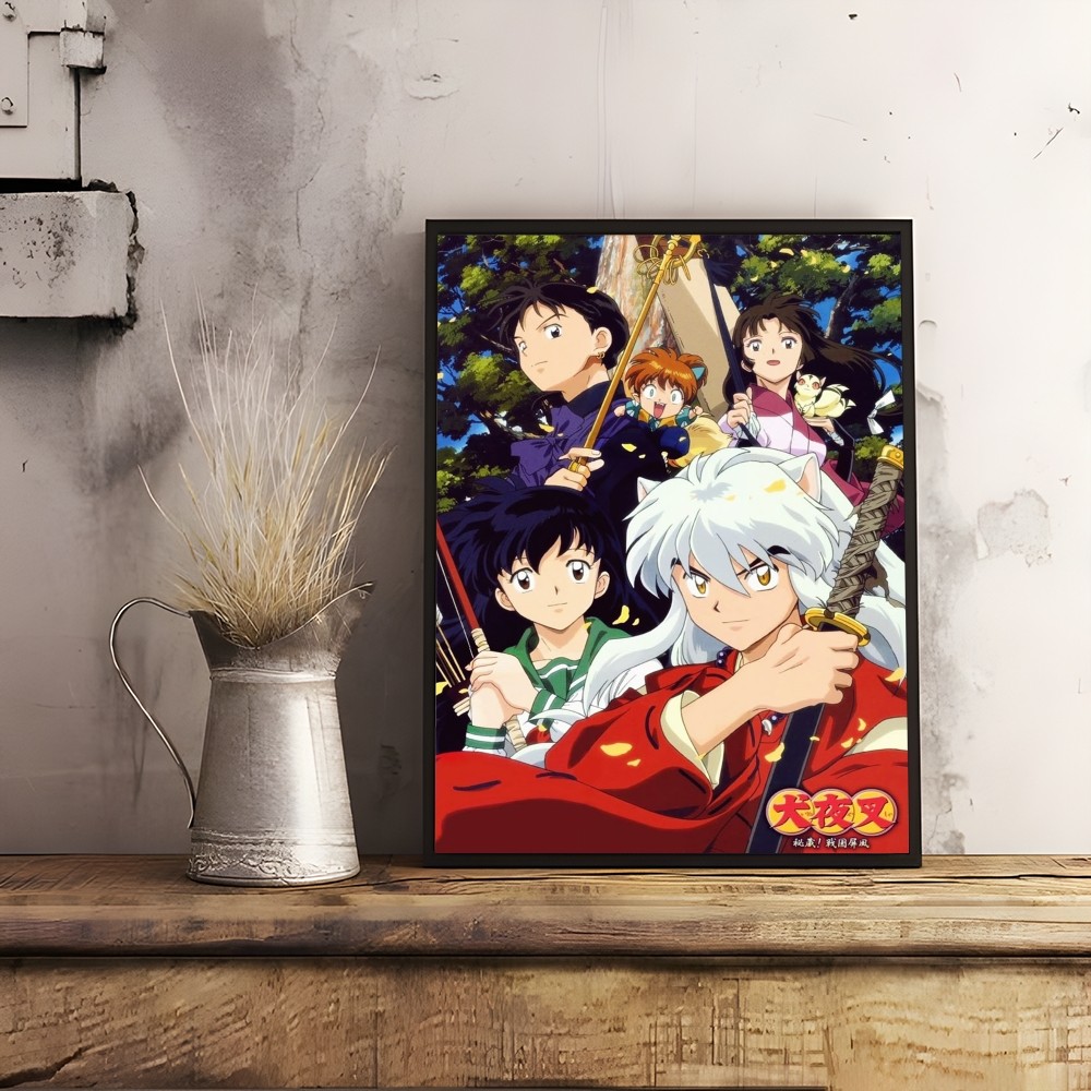 Anime I-Inuyasha Poster Room D - Interior Design Poster 리뷰 및 가격