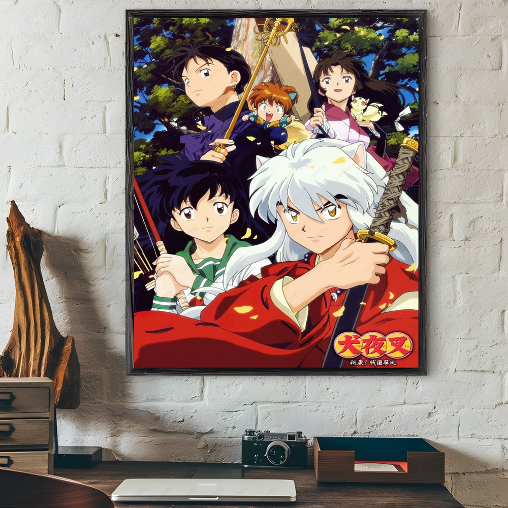 Anime I-Inuyasha Poster Room D - Interior Design Poster 리뷰 및 가격
