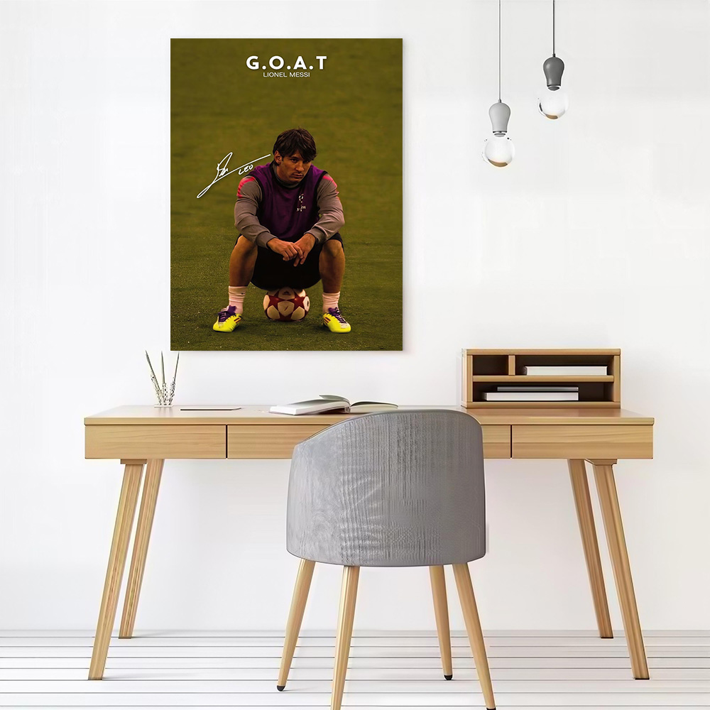 Lionel Messi Poster Canvas Wal - Interior Design House 리뷰 및 가격