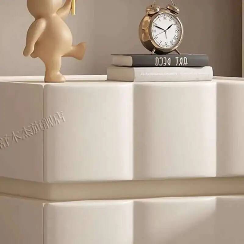 White Cabinet Storage Nightsta - Interior Design White And Wood 리뷰 및 가격