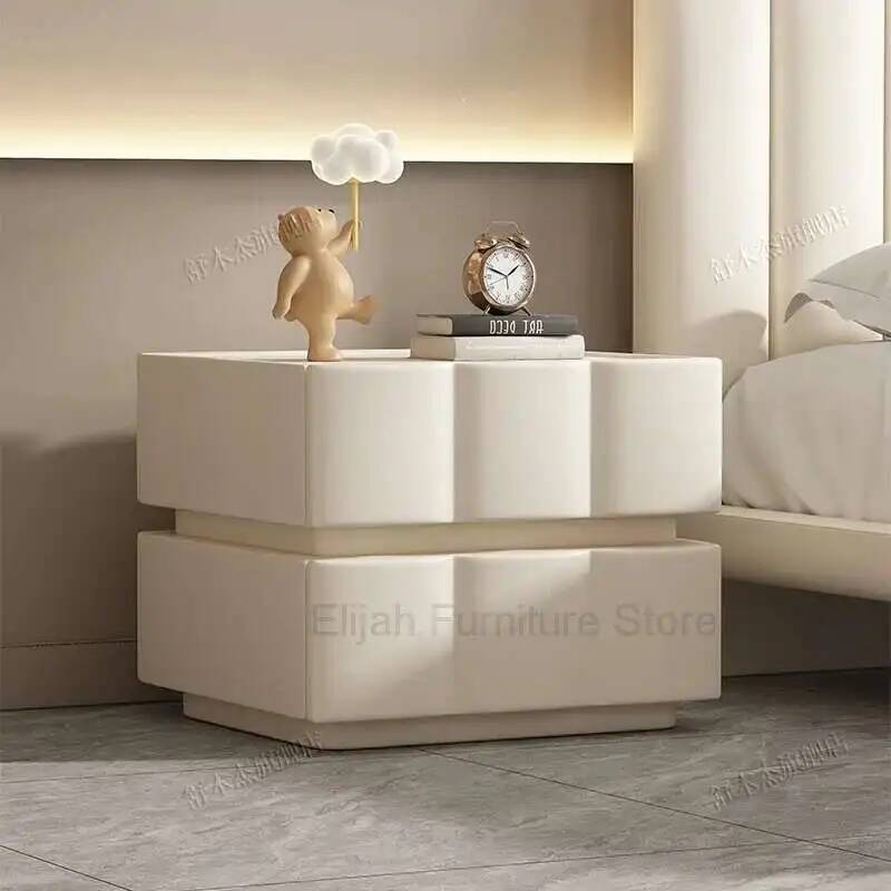 White Cabinet Storage Nightsta - Interior Design White And Wood 리뷰 및 가격