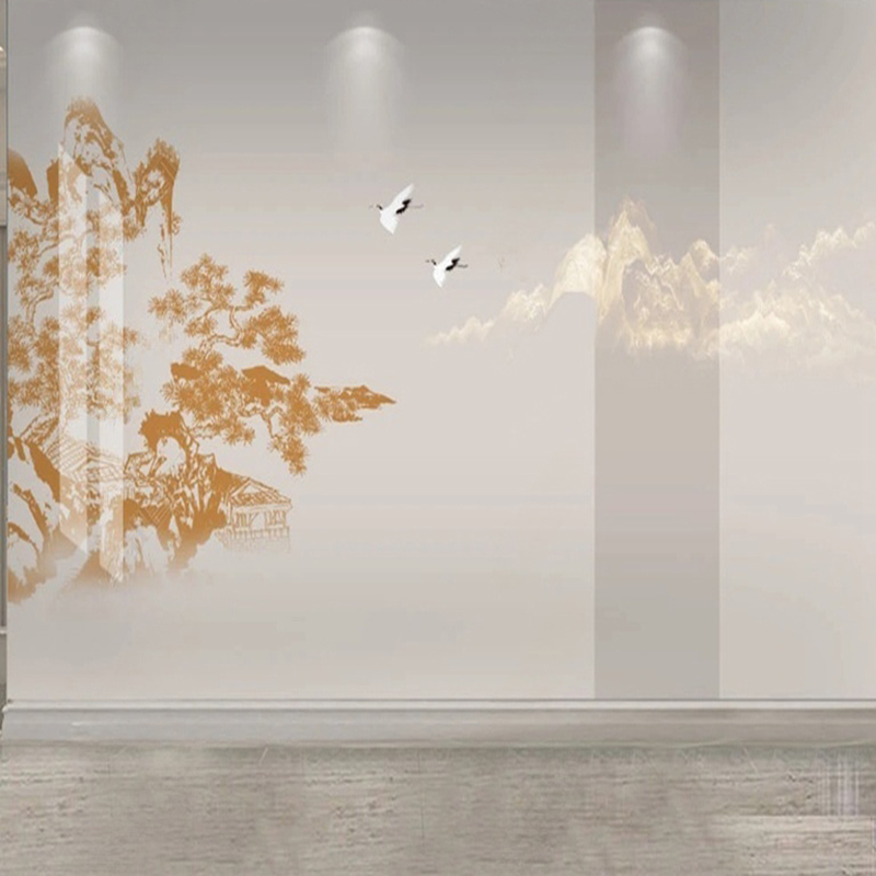 Elegant Chinese Hand-Painted P - Interior Design With Wallpaper 리뷰 및 가격