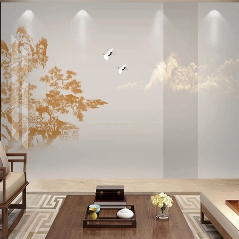 Elegant Chinese Hand-Painted P - Interior Design With Wallpaper 리뷰 및 가격