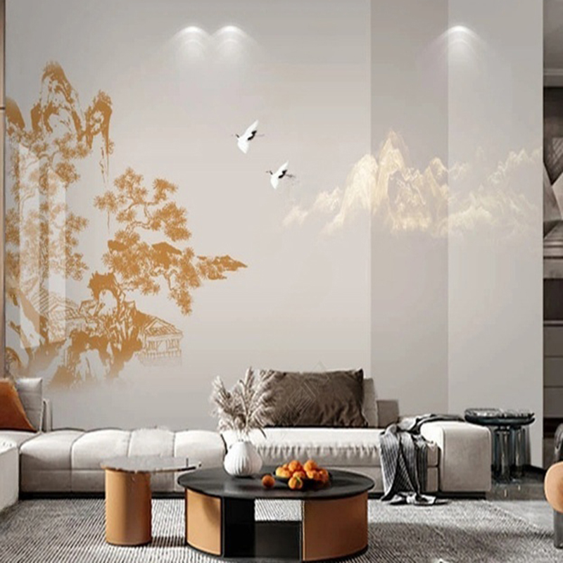 Elegant Chinese Hand-Painted P - Interior Design With Wallpaper 리뷰 및 가격