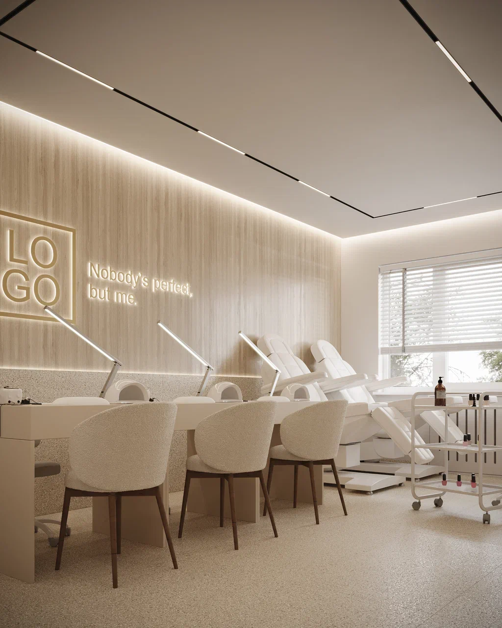 Beauty Salon Store Furniture N - Interior Design Nail Salon 리뷰 및 가격