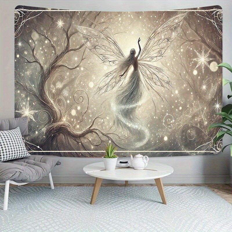 Fantasy Fairy Tree Wall Mural  - Interior Design With Wallpaper 리뷰 및 가격