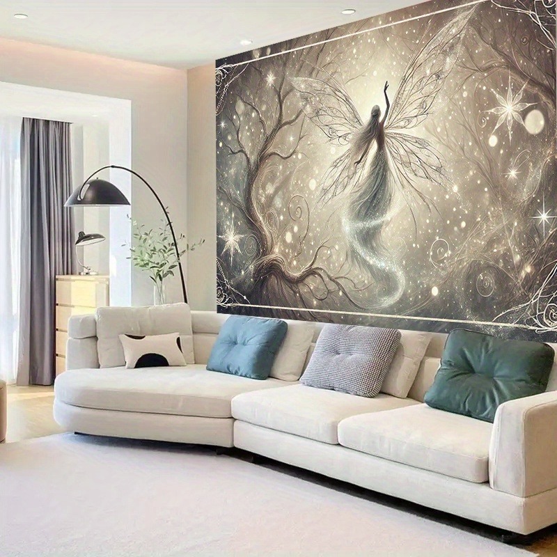Fantasy Fairy Tree Wall Mural  - Interior Design With Wallpaper 리뷰 및 가격