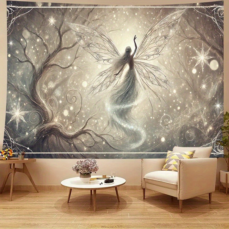 Fantasy Fairy Tree Wall Mural  - Interior Design With Wallpaper 리뷰 및 가격