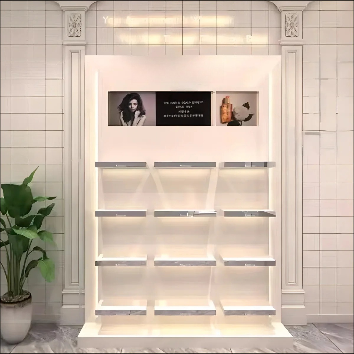 Makeup Showcase Retail Shop In - Interior Design Nail Salon 리뷰 및 가격