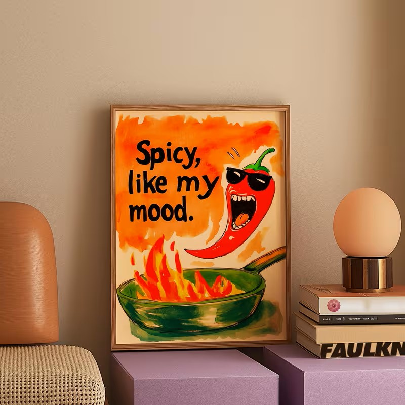 Abstract Chili Fashion Glasses - Interior Design Kitchen And Living Room 리뷰 및 가격