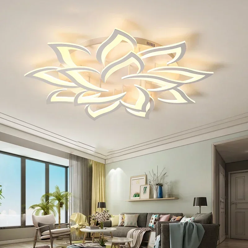 Designer LED Petal Chandelier  - Interior Design Kitchen And Living Room 리뷰 및 가격