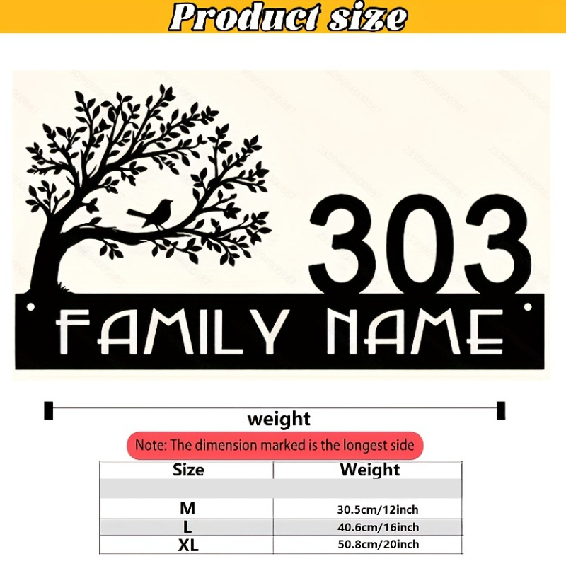 Custom Metal Address Sign with - Interior Design House 리뷰 및 가격