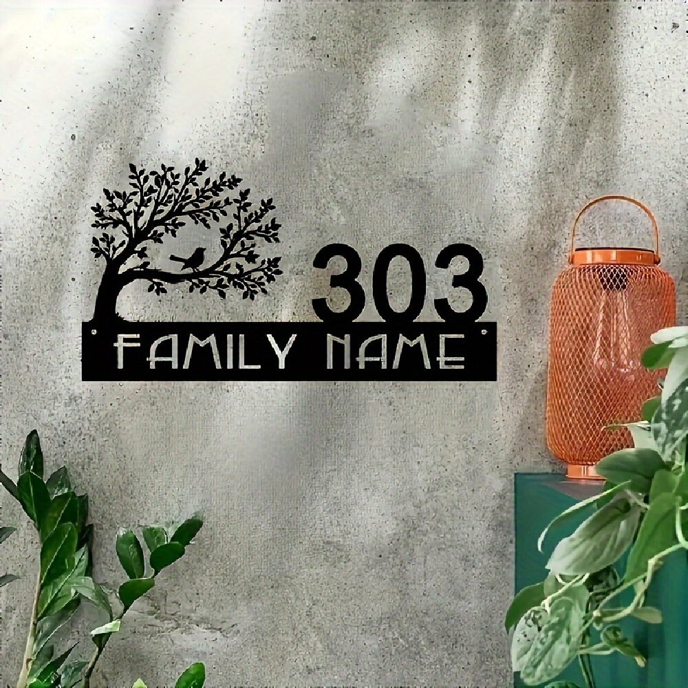 Custom Metal Address Sign with - Interior Design House 리뷰 및 가격