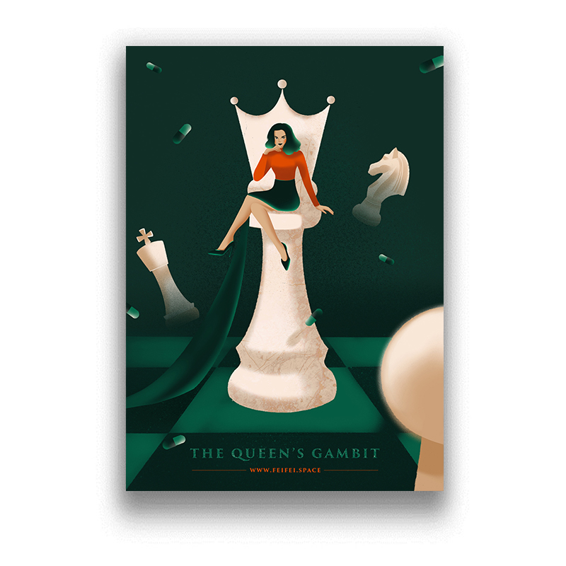 Queen 's Gambit White Coated P - Interior Design With Wallpaper 리뷰 및 가격