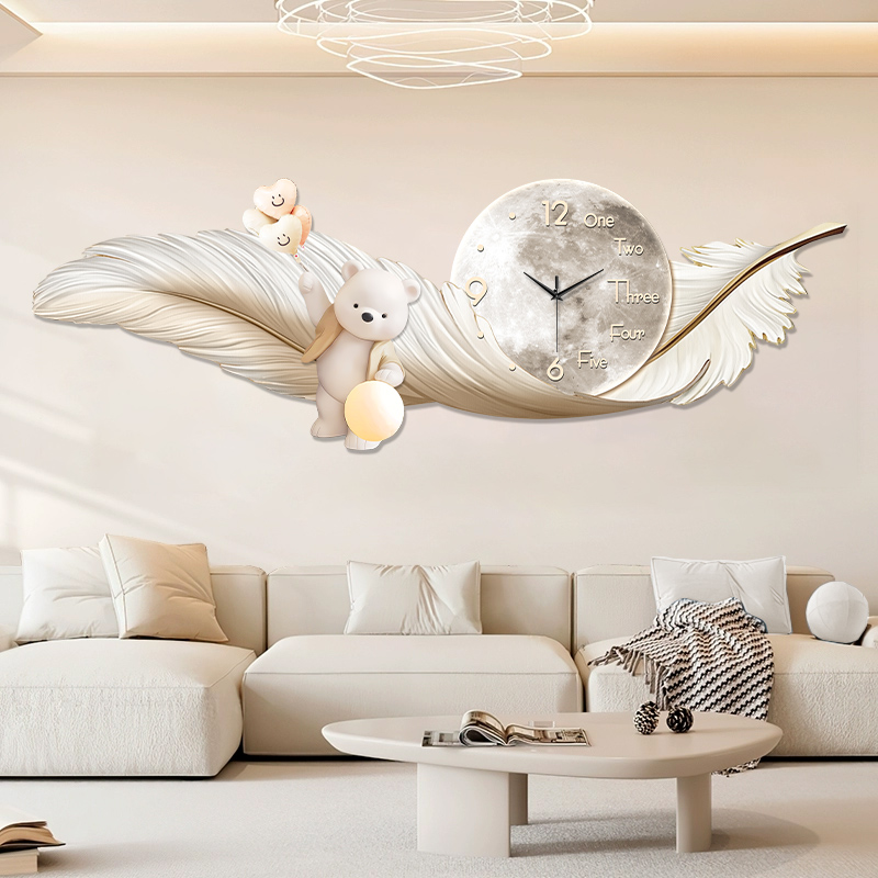 Luxury Large Wall Clock Temper - Interior Design Kitchen And Living Room 리뷰 및 가격