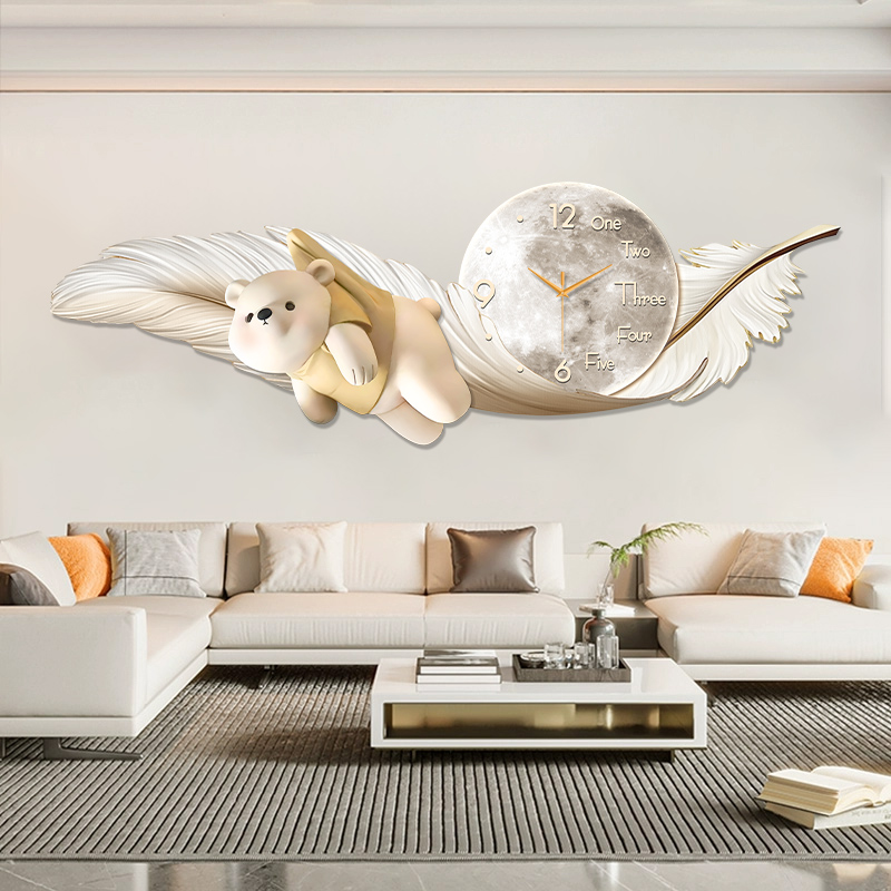 Luxury Large Wall Clock Temper - Interior Design Kitchen And Living Room 리뷰 및 가격