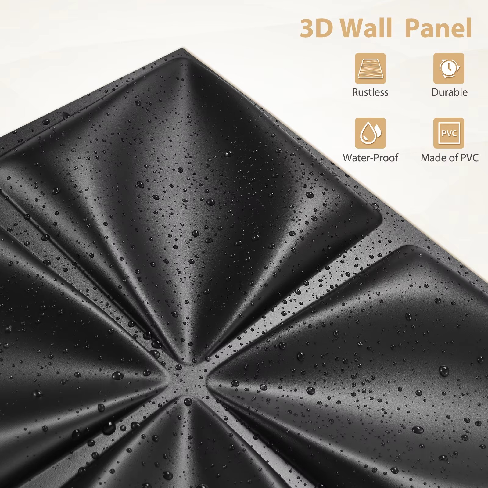 3D Wall Panel PVC Flower Desig - Interior Design With Wallpaper 리뷰 및 가격
