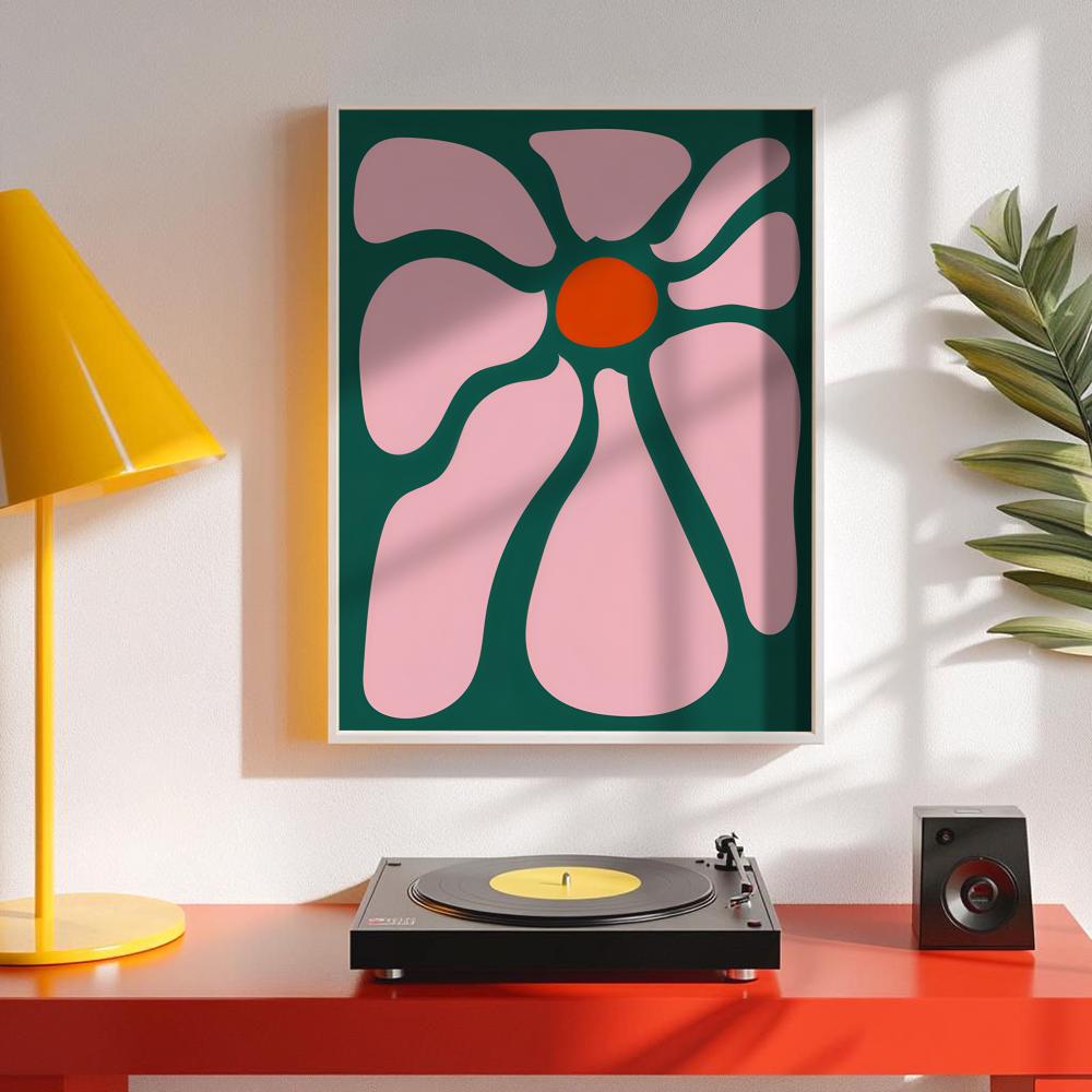 Modern Flower  Minimalist1 Pos - Interior Design With Wallpaper 리뷰 및 가격