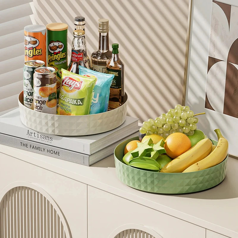 1Pc 360 Degree Rotating Spice  - Travertine Tray Oval 리뷰 및 가격
