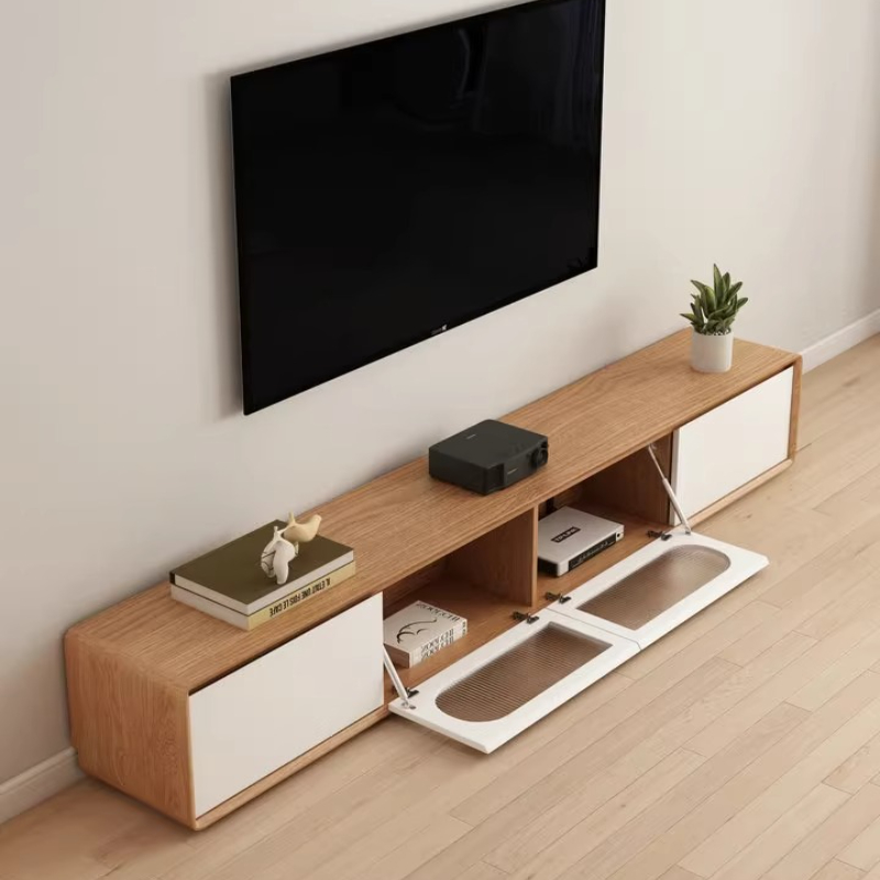 Designer Accessories Tv Cabine - Interior Design White And Wood 리뷰 및 가격