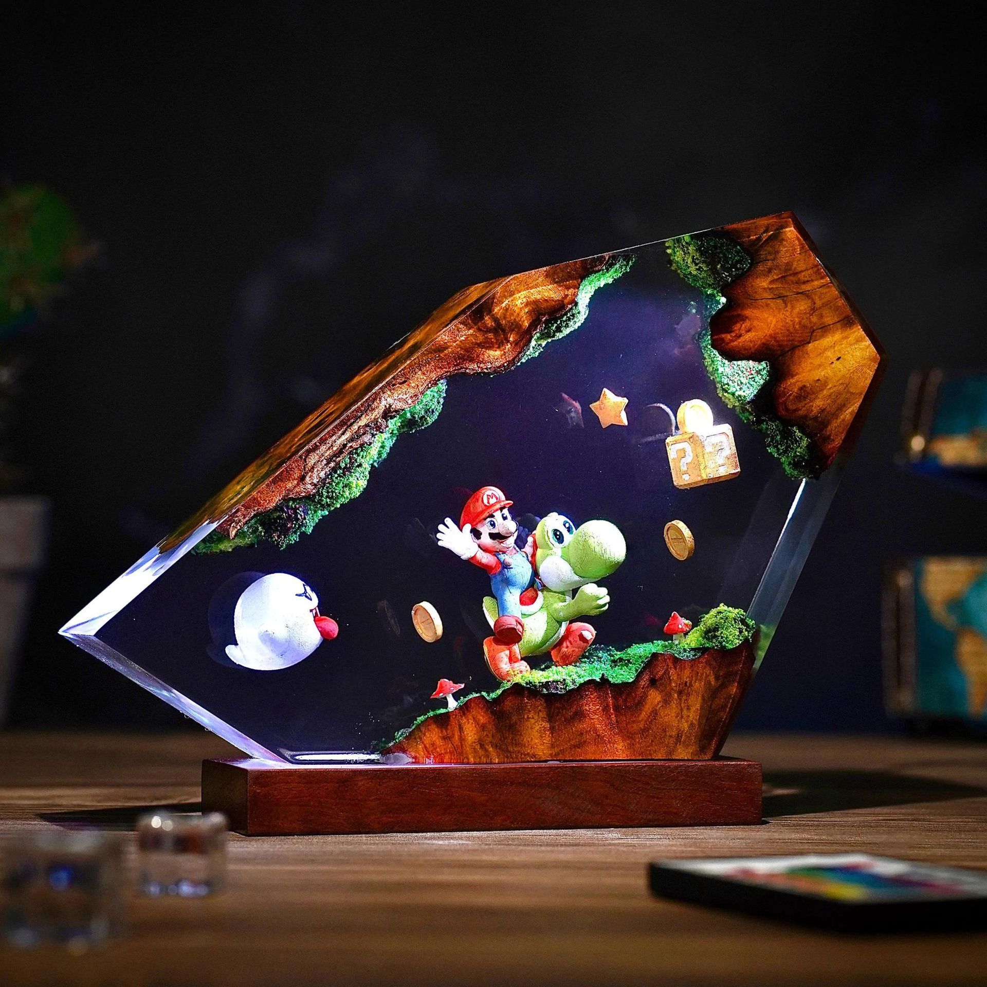 Table Resin Lamp Cartoon Anime - Interior Design House 리뷰 및 가격