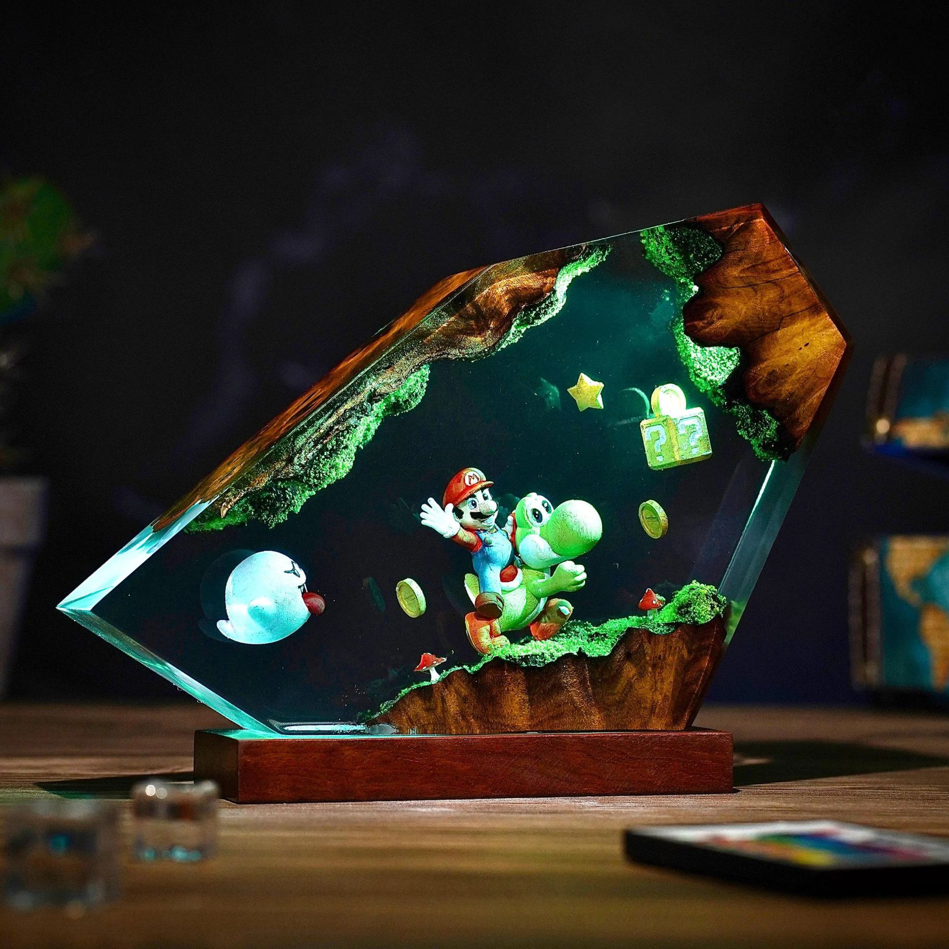 Table Resin Lamp Cartoon Anime - Interior Design House 리뷰 및 가격