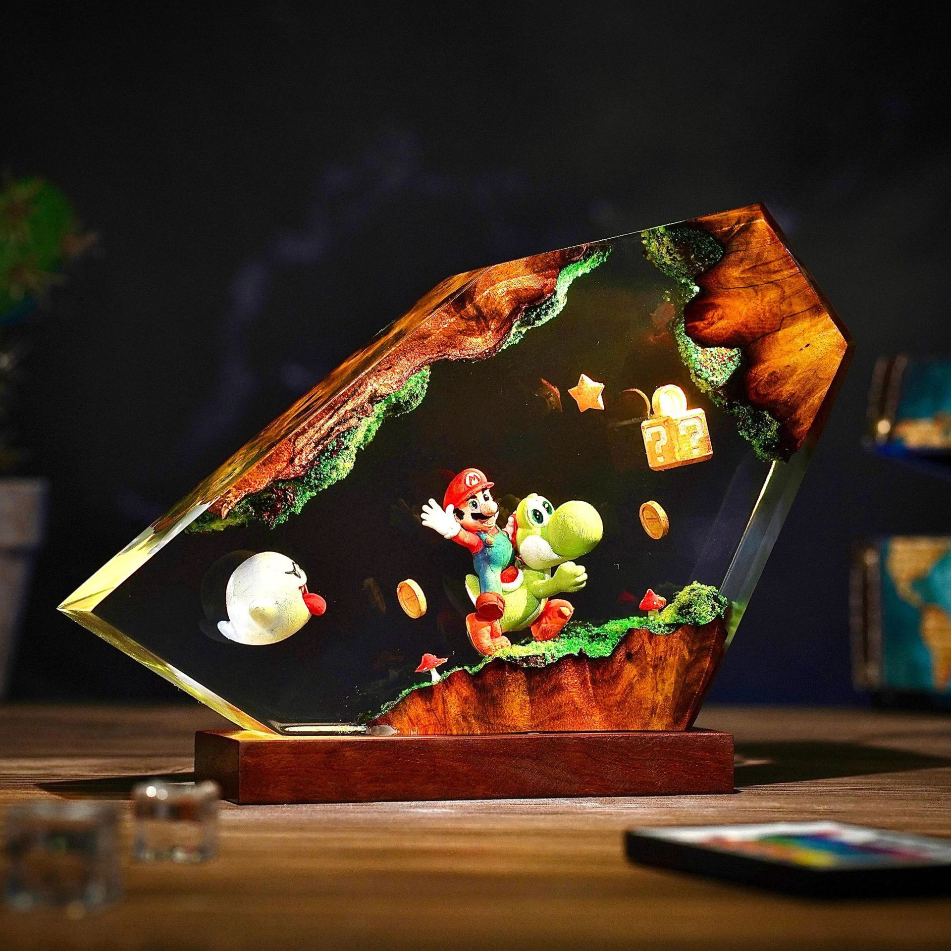 Table Resin Lamp Cartoon Anime - Interior Design House 리뷰 및 가격