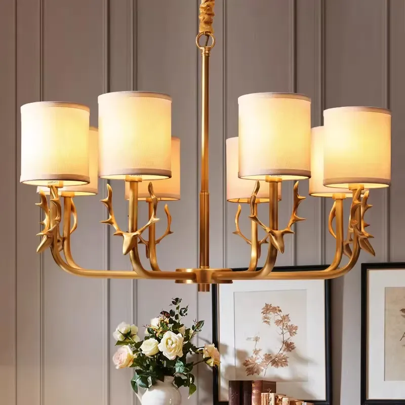 Copper Chandelier for Living R - Interior Design Kitchen And Living Room 리뷰 및 가격
