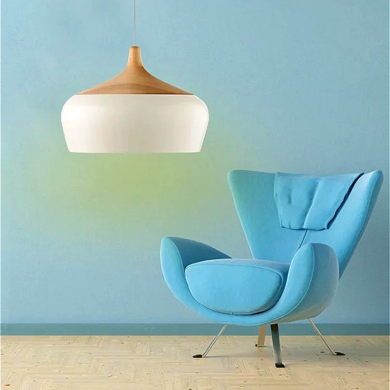 Nordic Aluminum Big Lampshade  - Interior Design White And Wood 리뷰 및 가격