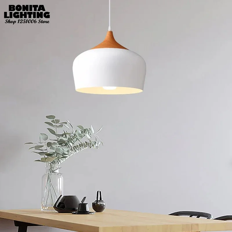Nordic Aluminum Big Lampshade  - Interior Design White And Wood 리뷰 및 가격