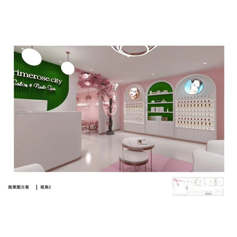 Custom Modern Commercial Furni - Interior Design Nail Salon 리뷰 및 가격