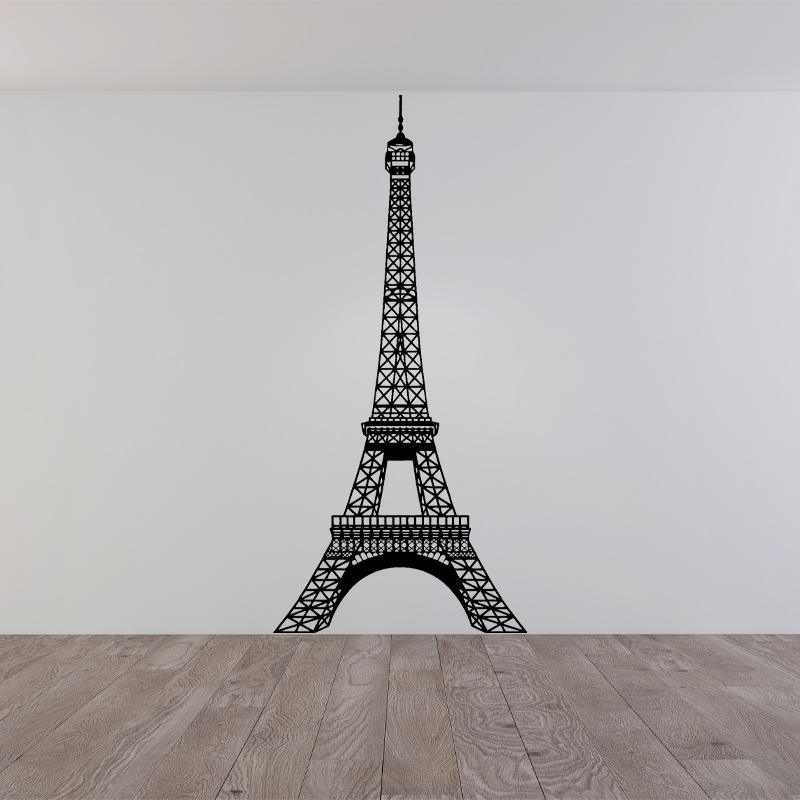 The Eiffel Tower Vinyl Sticker - Interior Design Layout 리뷰 및 가격