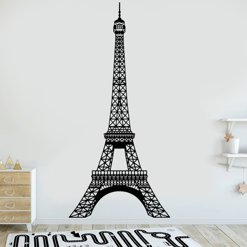 The Eiffel Tower Vinyl Sticker - Interior Design Layout 리뷰 및 가격