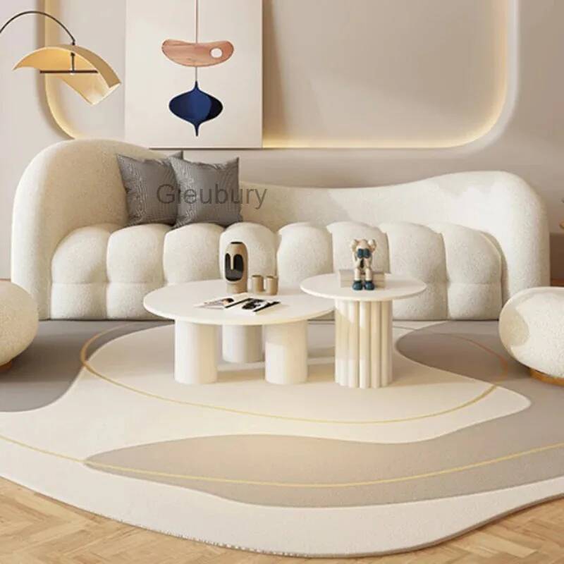 Cream White Living Room Sofas  - Interior Design White And Wood 리뷰 및 가격