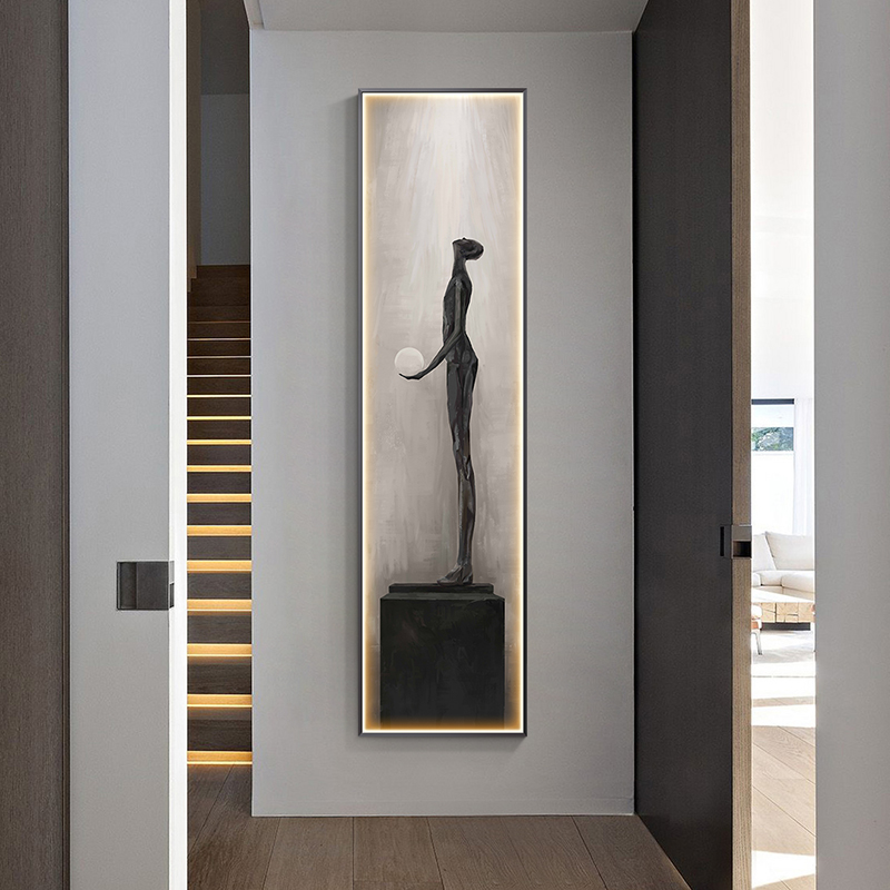 Modern Character Modeling Abst - Interior Design Kitchen And Living Room 리뷰 및 가격