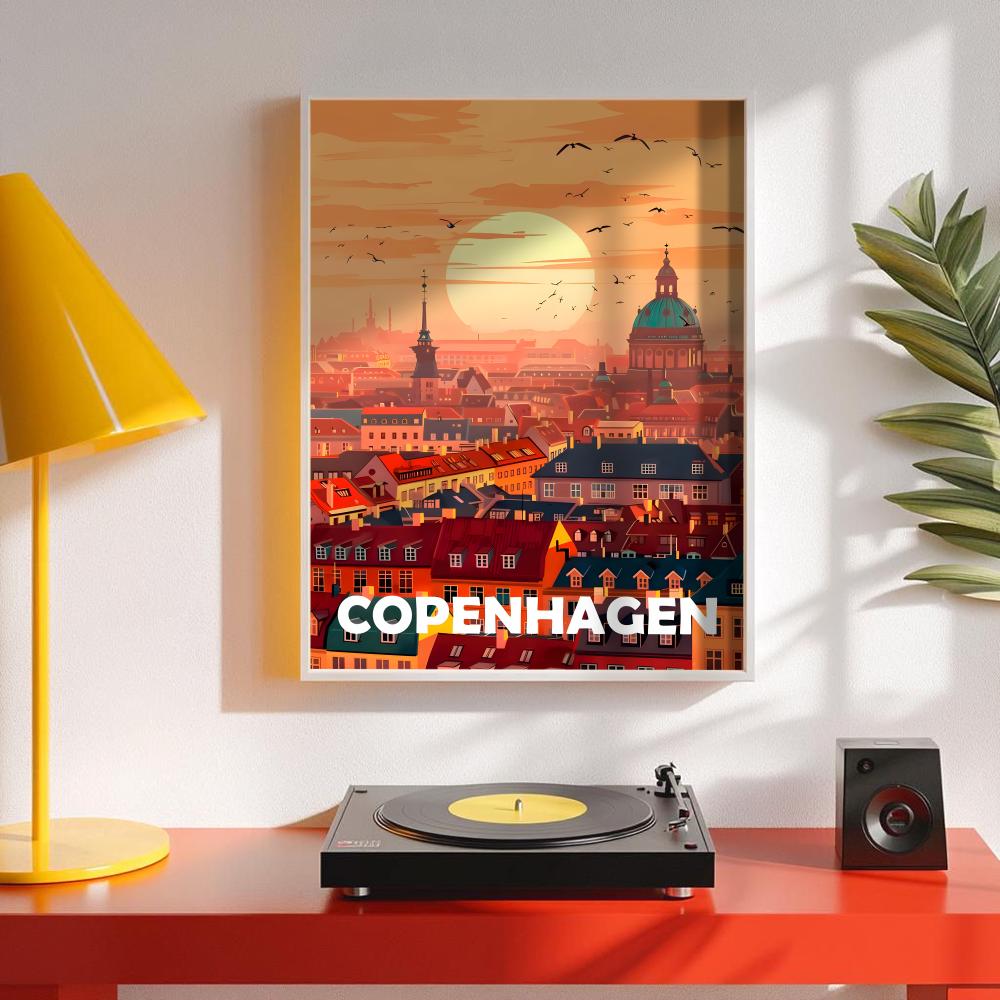 Classic City Landscape Poster  - Interior Design Poster 리뷰 및 가격
