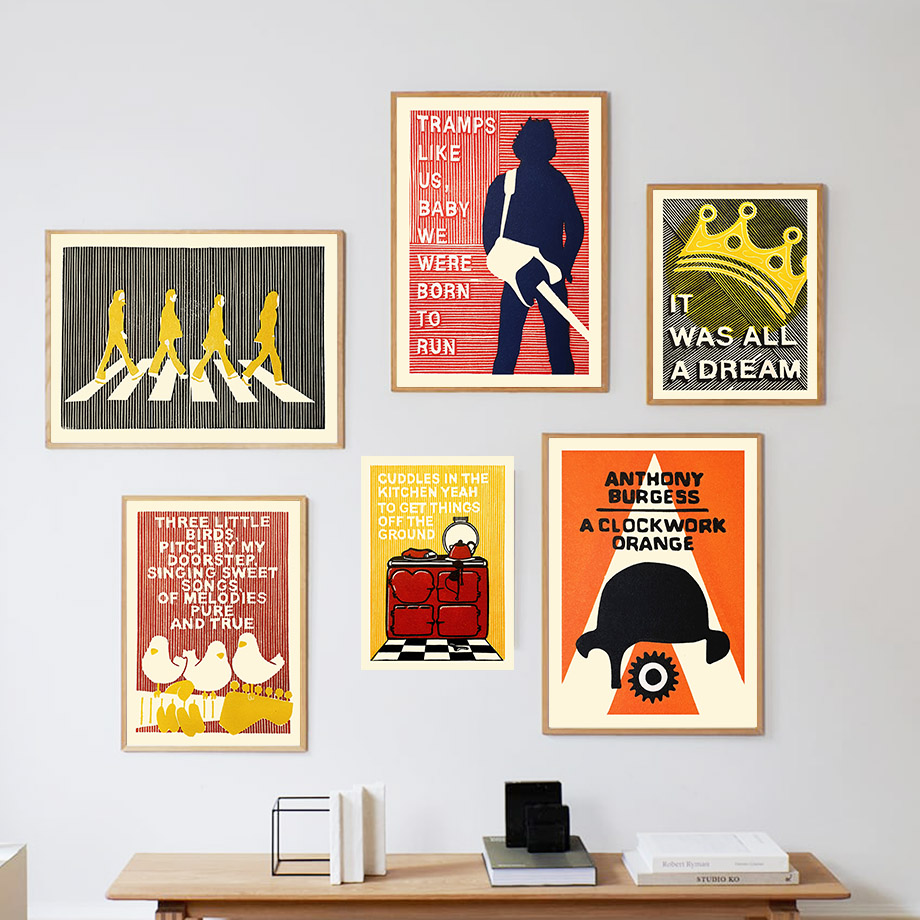 Bruce Springsteen Bob MarleyTh - Interior Design Poster 리뷰 및 가격