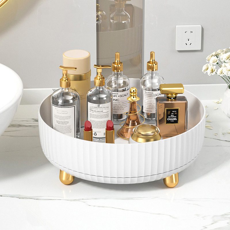 Makeup Perfume Organizer Tray  - Travertine Tray Oval 리뷰 및 가격