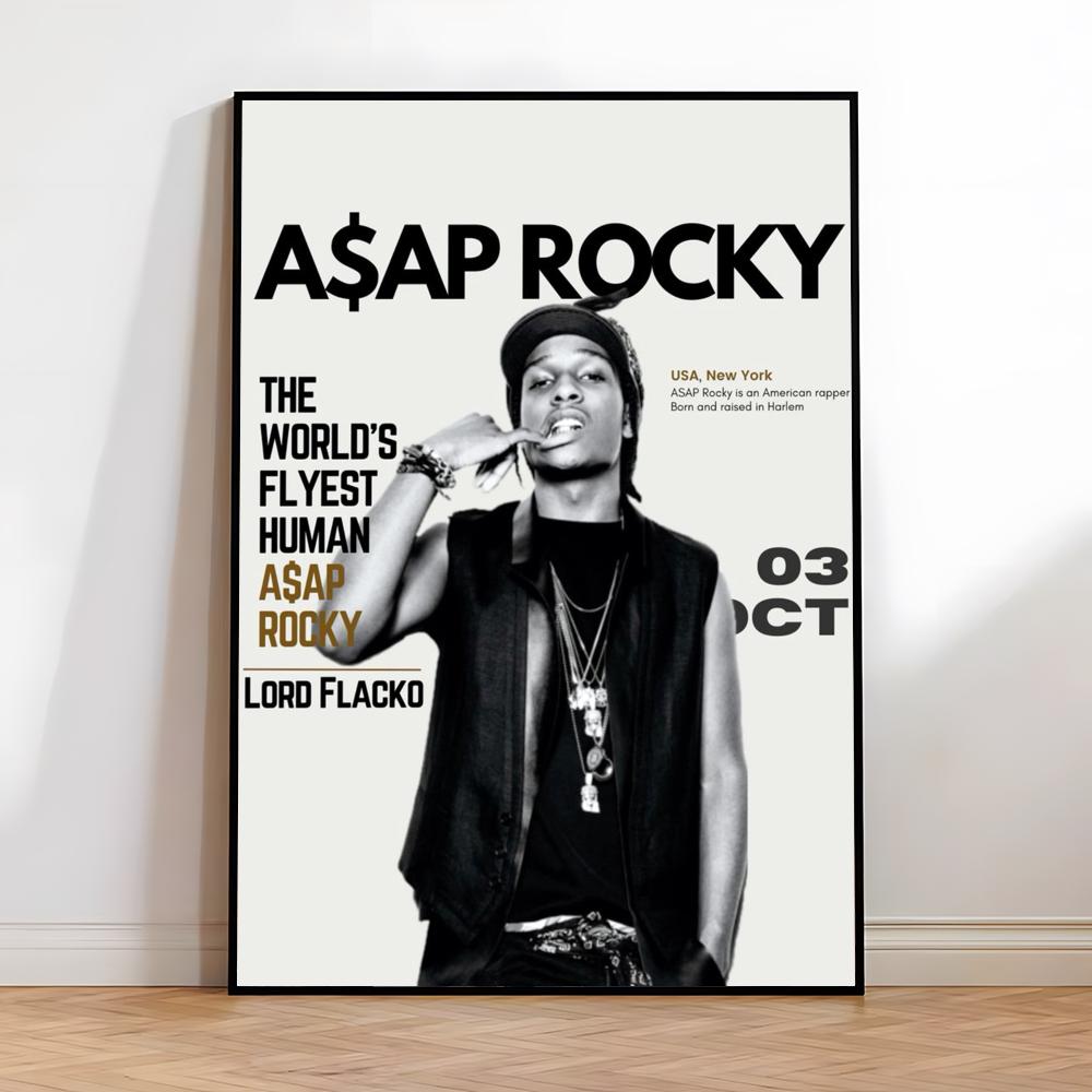 A-AP Rocky A-ASAP Rap album Pa - Interior Design Poster 리뷰 및 가격