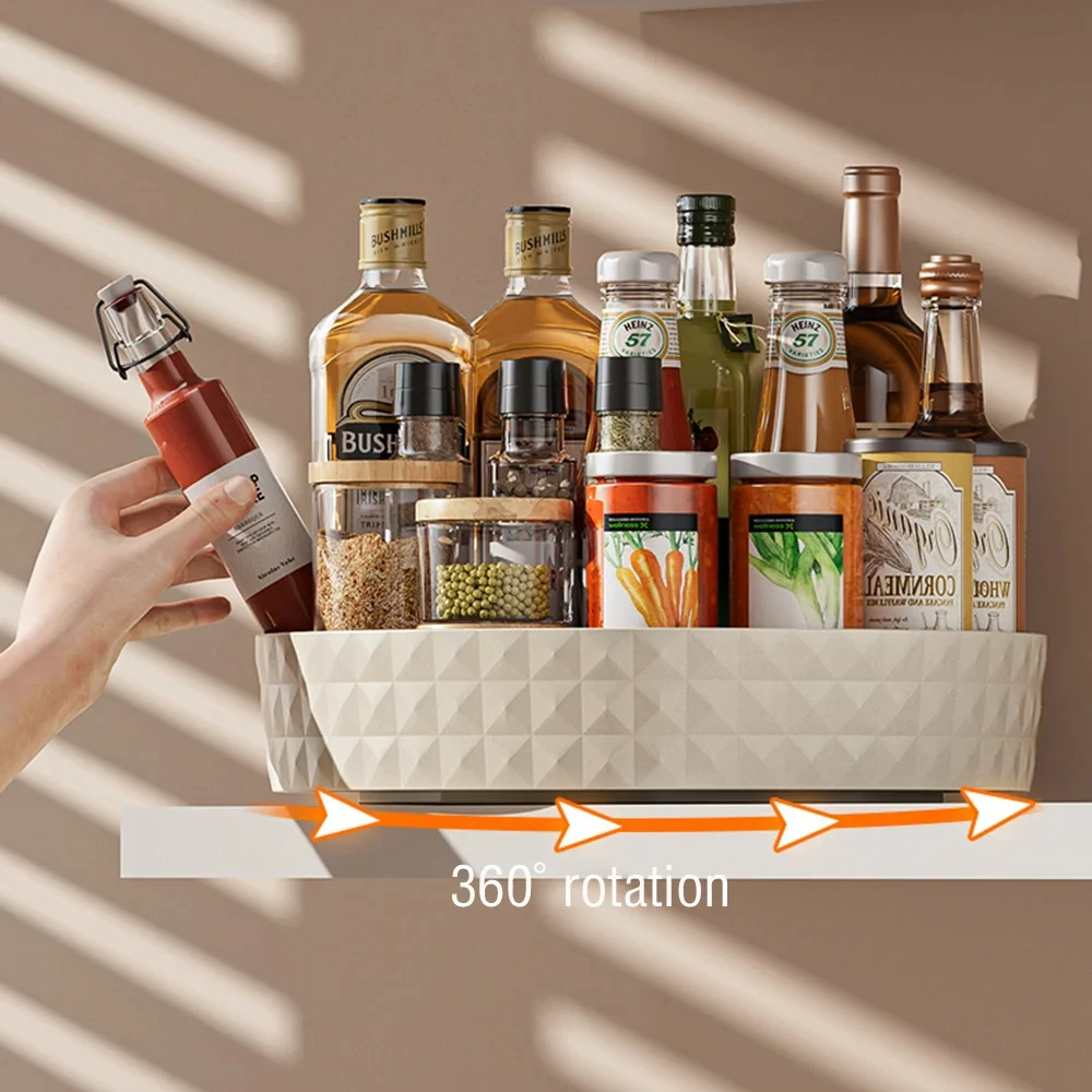 1Pc Kitchen Storage Spice Rack - Travertine Tray Oval 리뷰 및 가격