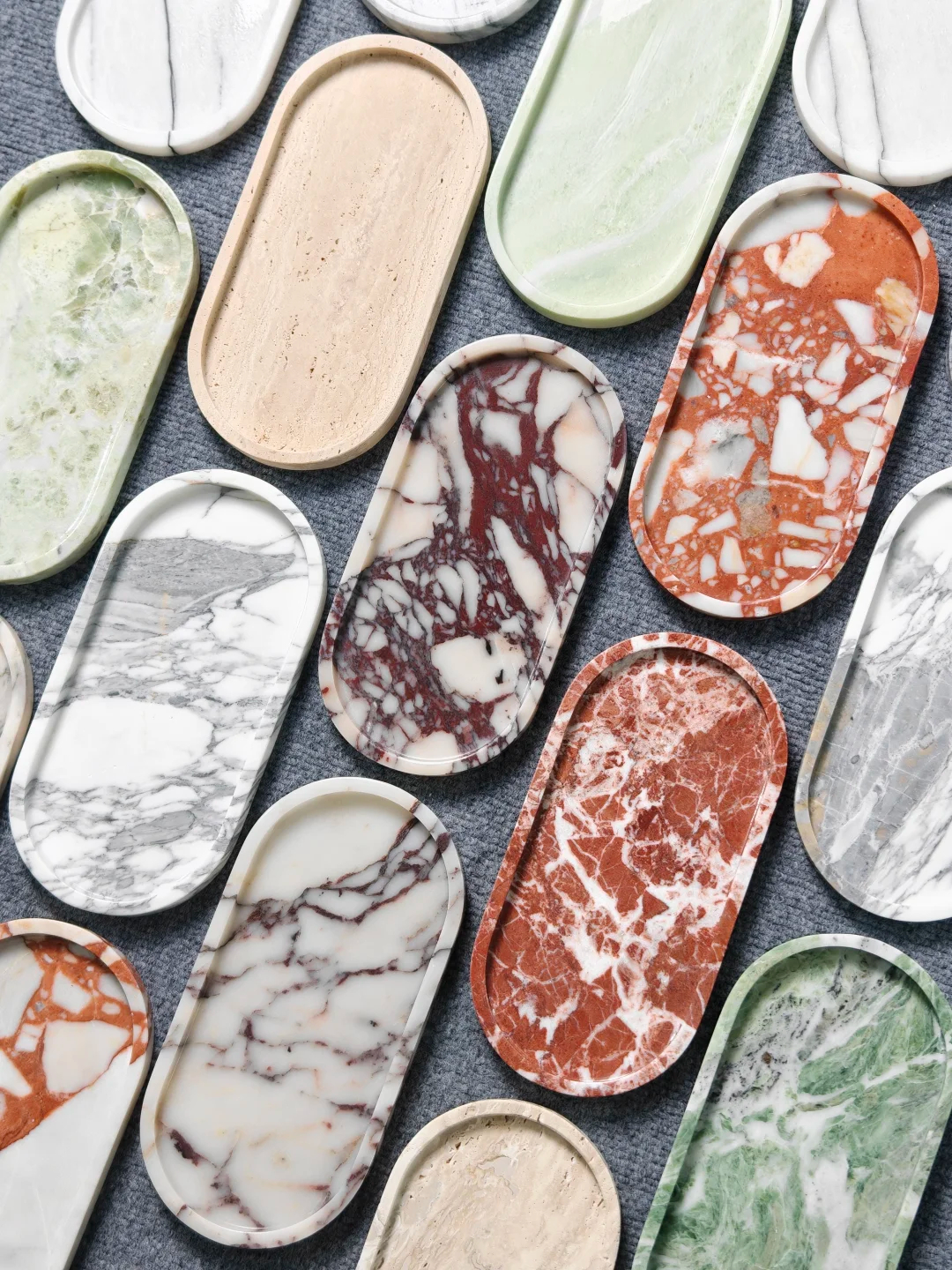 Handmade Luxurious Calacatta P - Travertine Tray Oval 리뷰 및 가격