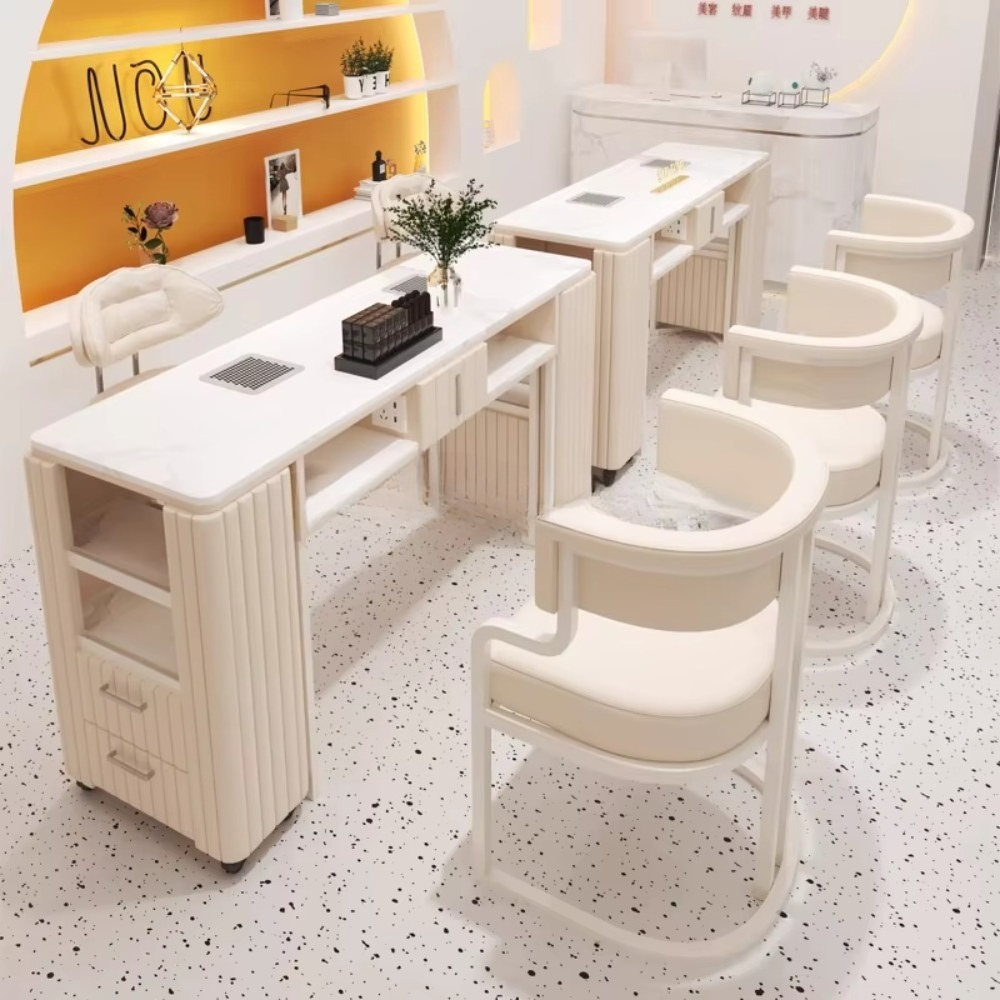 Luxury Modern Black Nail Furni - Interior Design Nail Salon 리뷰 및 가격