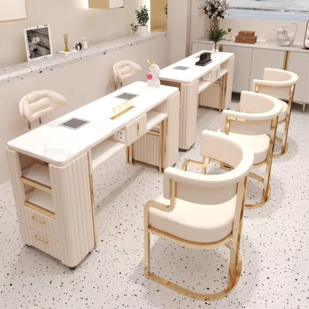 Luxury Modern Black Nail Furni - Interior Design Nail Salon 리뷰 및 가격