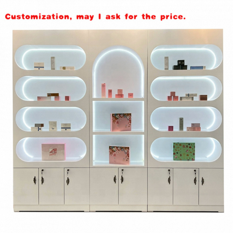 custom.Cosmetic Shop Interior  - Interior Design White And Wood 리뷰 및 가격