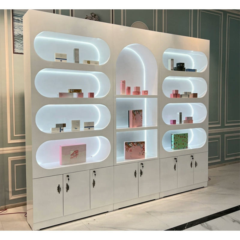 custom.Cosmetic Shop Interior  - Interior Design White And Wood 리뷰 및 가격