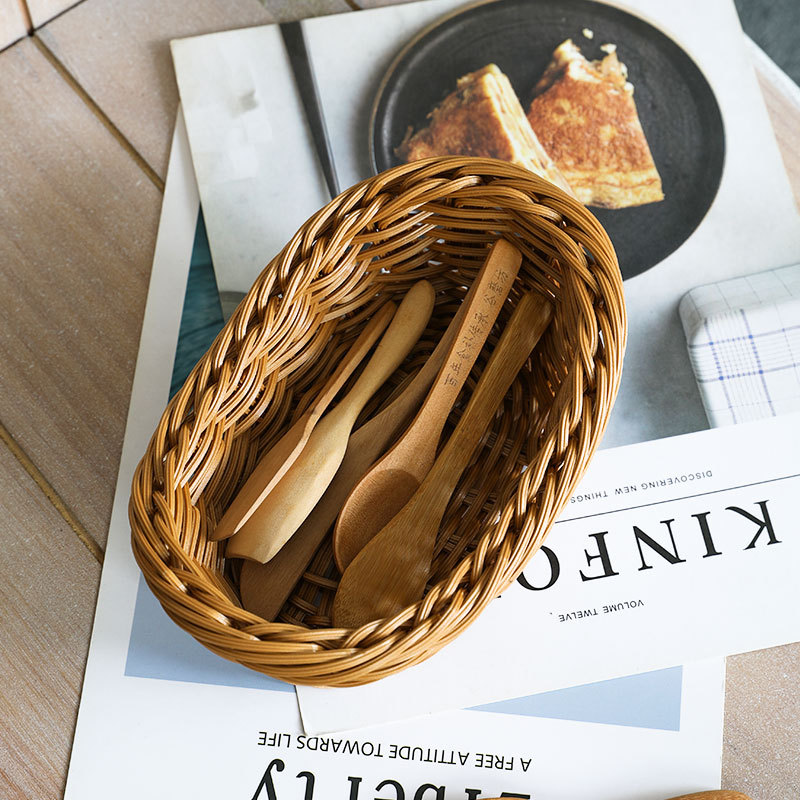 Oval Rattan Woven Storage Bask - Travertine Tray Oval 리뷰 및 가격