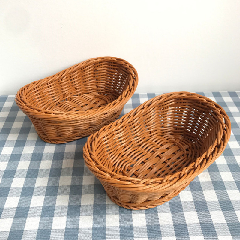 Oval Rattan Woven Storage Bask - Travertine Tray Oval 리뷰 및 가격